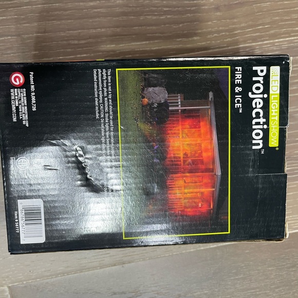 Gemmy Projection LED light show in red-yellow “fire & ice”. - Picture 4 of 7